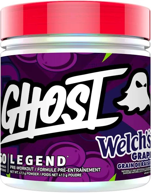 Ghost Legend pre-workout supplement tub Canada