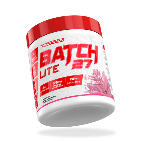 Batch 27 Lite pump pre-workout container Canada
