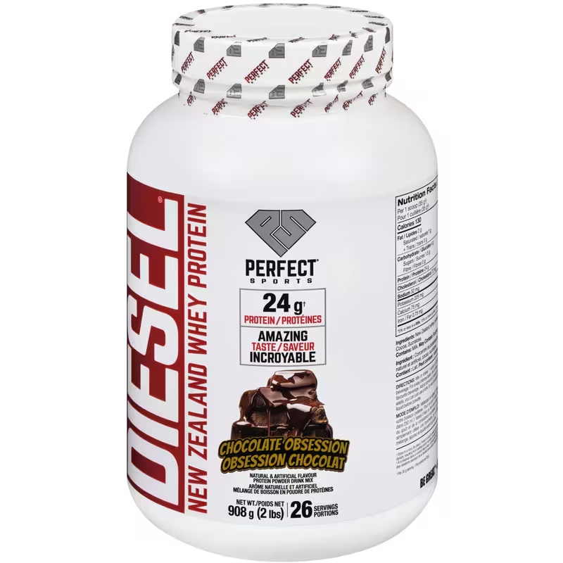 Diesel New Zealand whey protein isolate container Canada