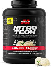 MuscleTech Nitro-Tech whey protein container Canada
