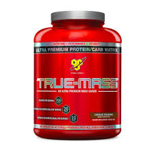 BSN True Mass protein powder container Canada