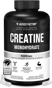 Jacked Factory creatine capsules container Canada
